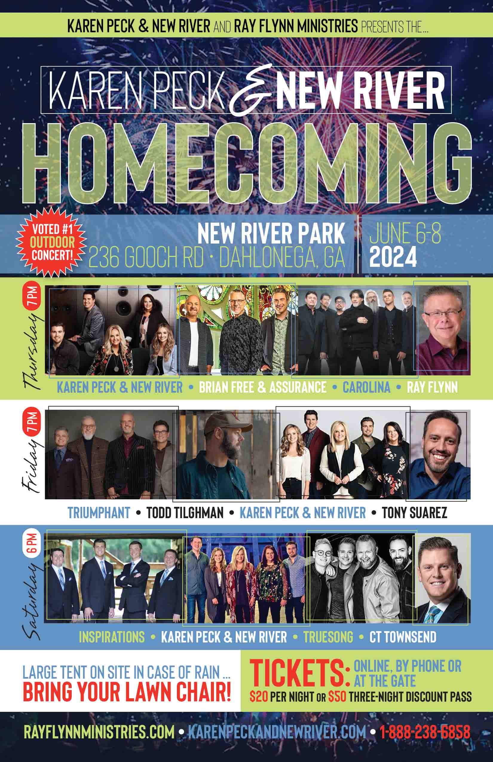 Karen Peck & New River Homecoming | Brochure